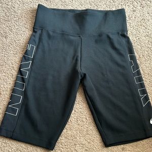 Womens black Nike Biker shorts